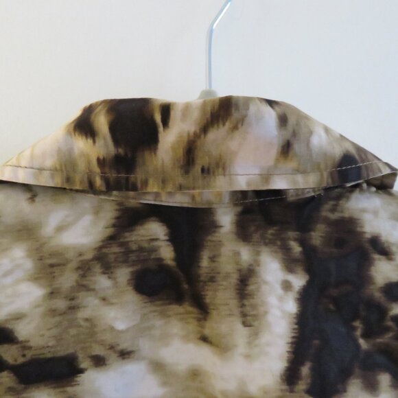 SAMSOE SAMSOE Demi Dress Camo Clay Wide Sleeve Minimalist Abstract - Size S - Picture 14 of 16